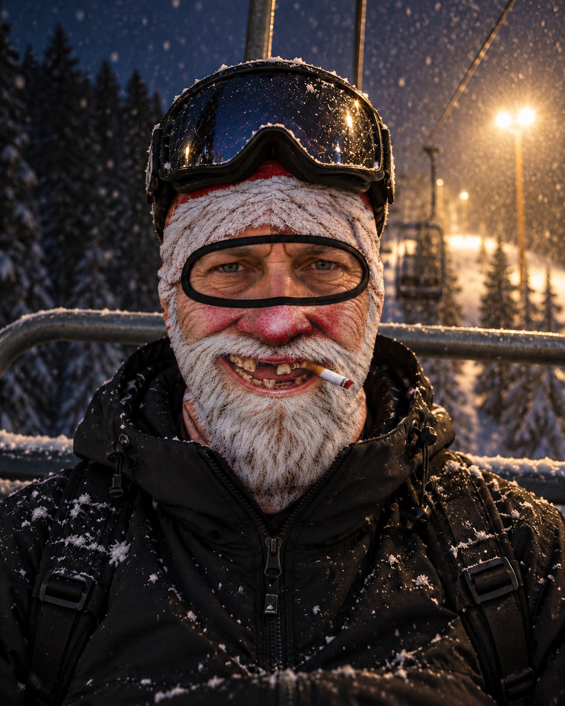 Kringle — Realistic Face Balaclava 3